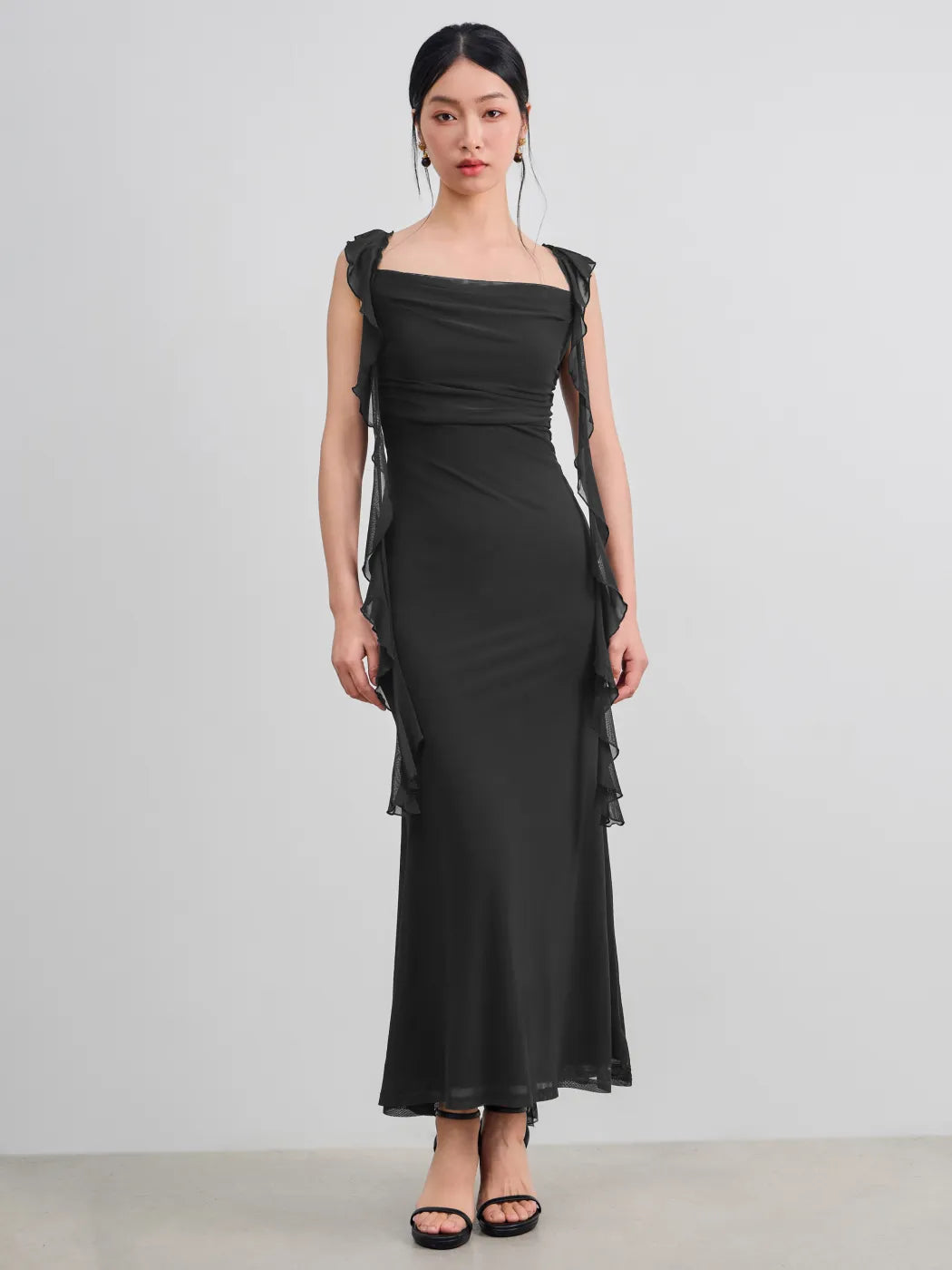 Aurora Ruffle Maxi Dress