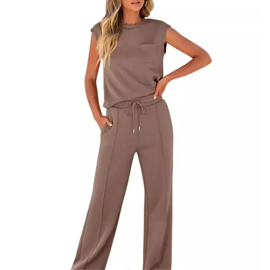 KAIYA – Lässiges Sommer-Loungewear-Set