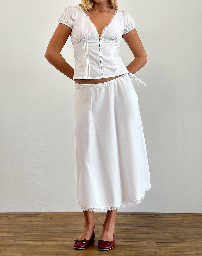 Vivienne Poplin Corset