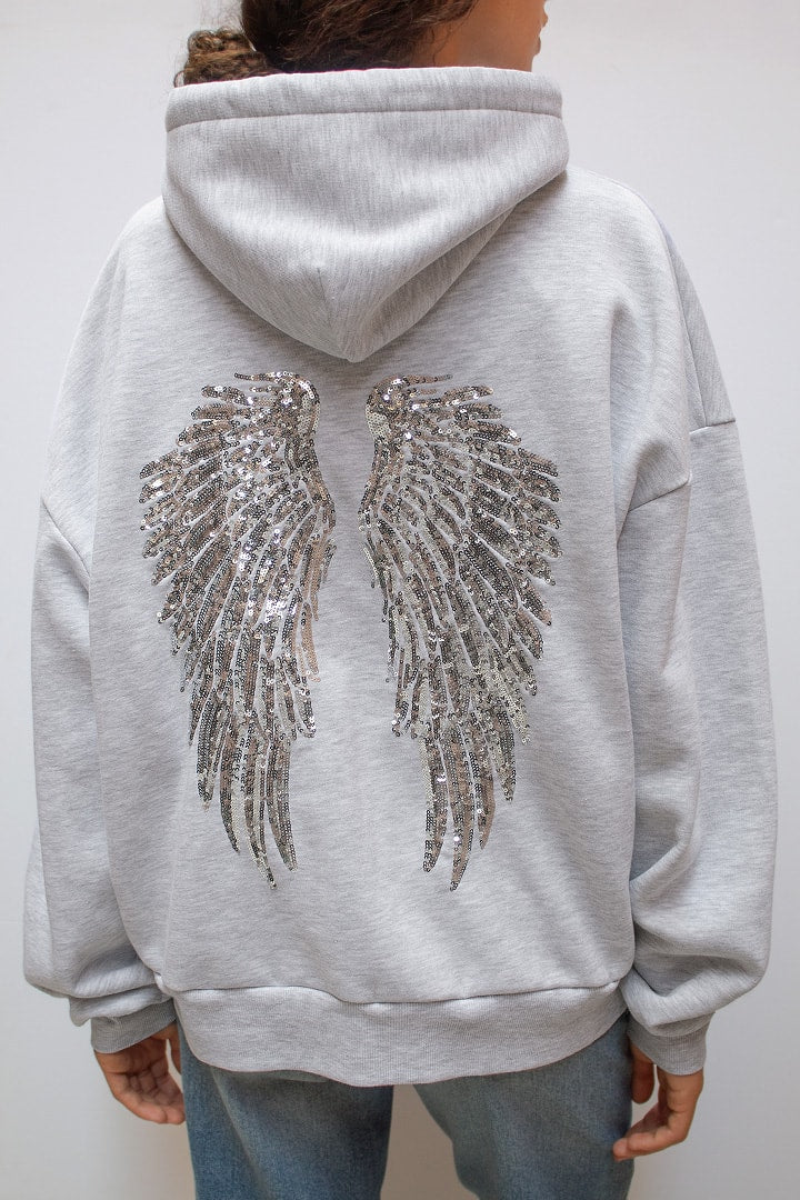 Sequin Hoodie Set