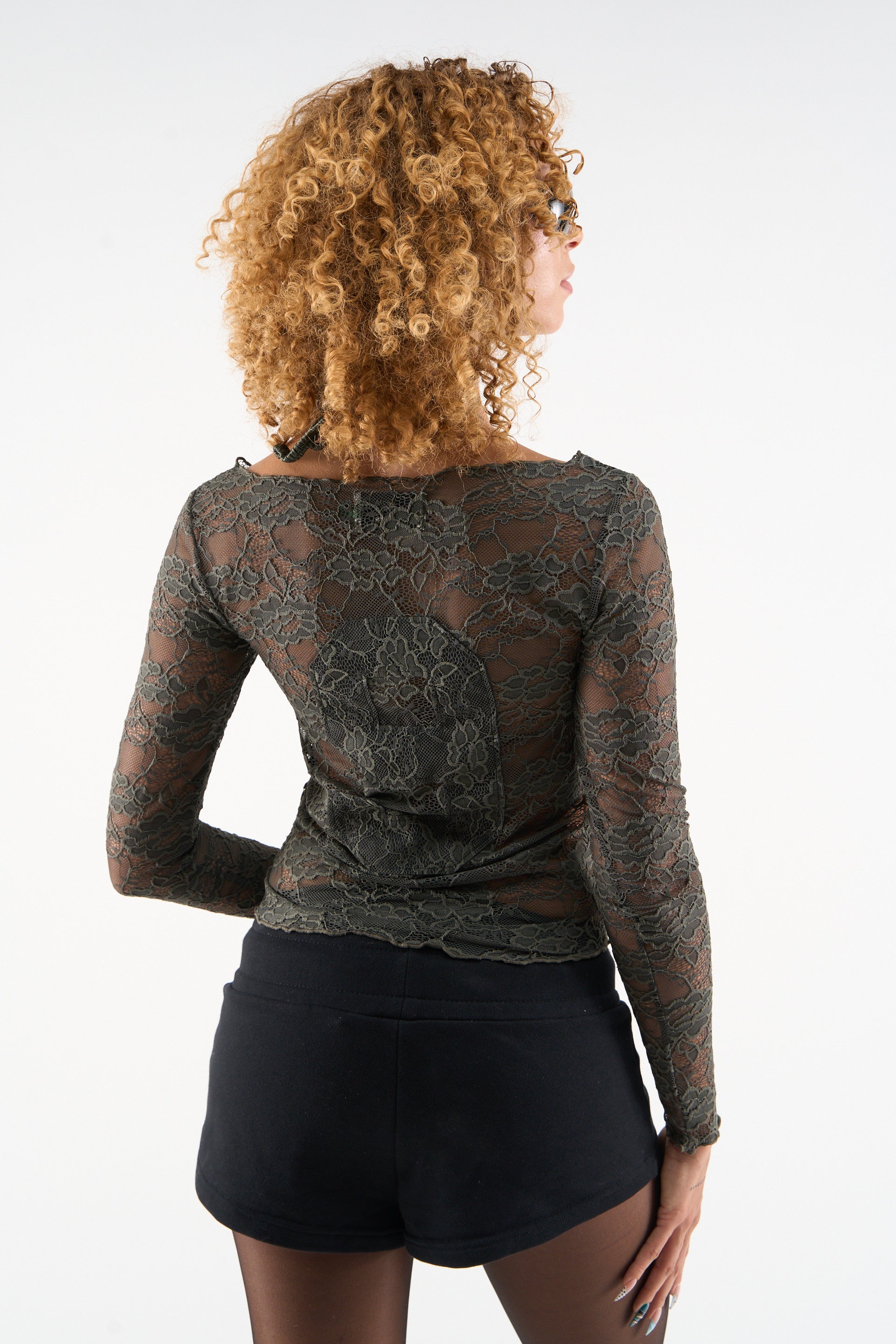 Lace Longsleeve Top