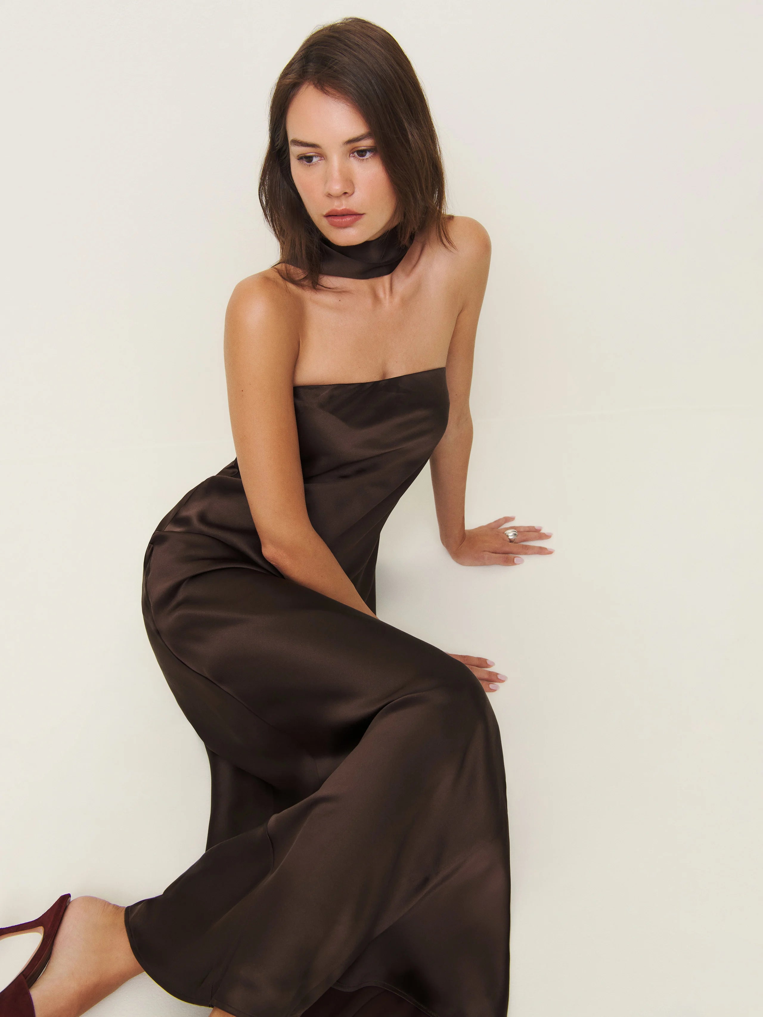 Anaïs Solène Silk Dress