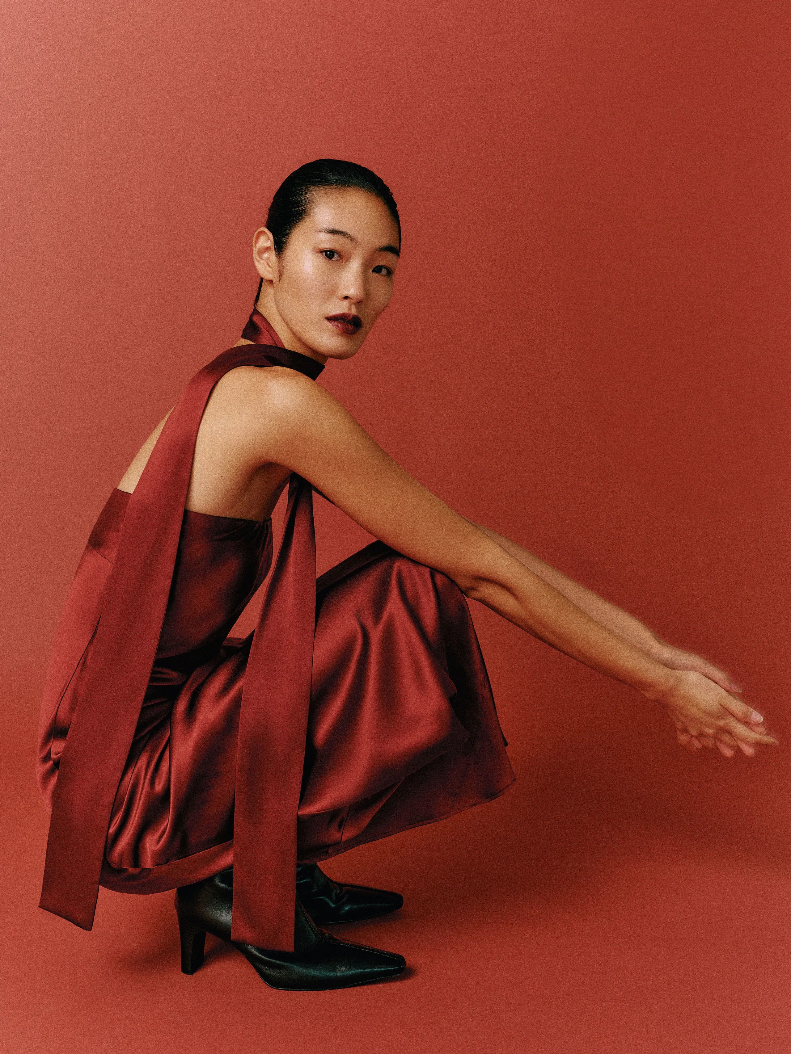 Anaïs Solène Silk Dress