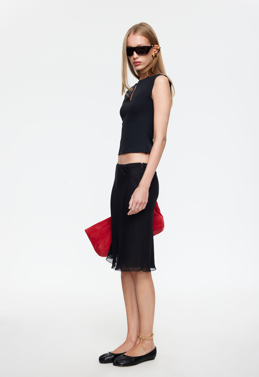 Shoreline Chic Midi-Rock