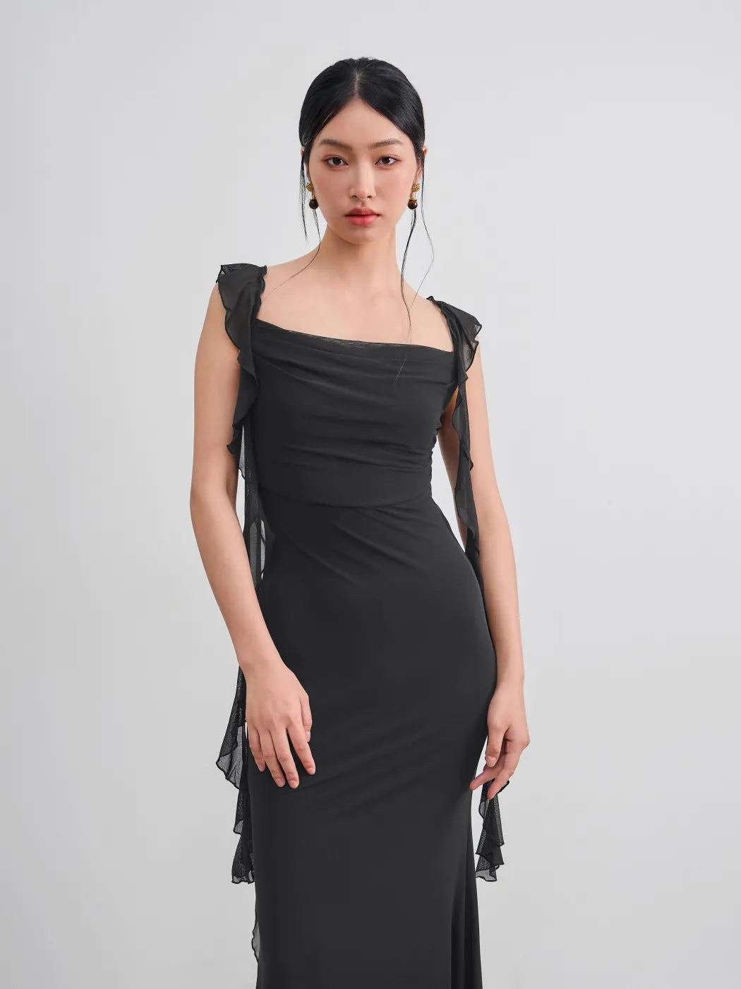 Aurora Ruffle Maxi Dress