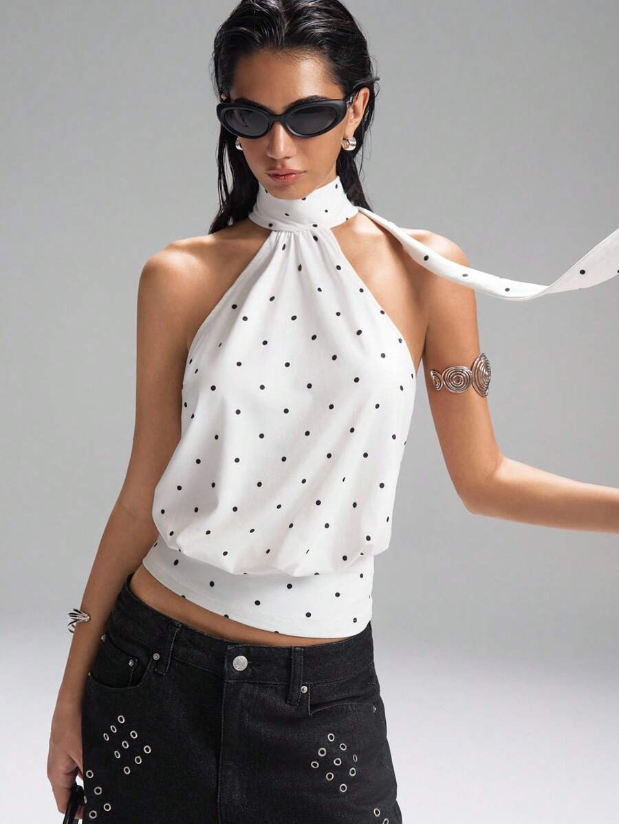 Virelle Halter Top