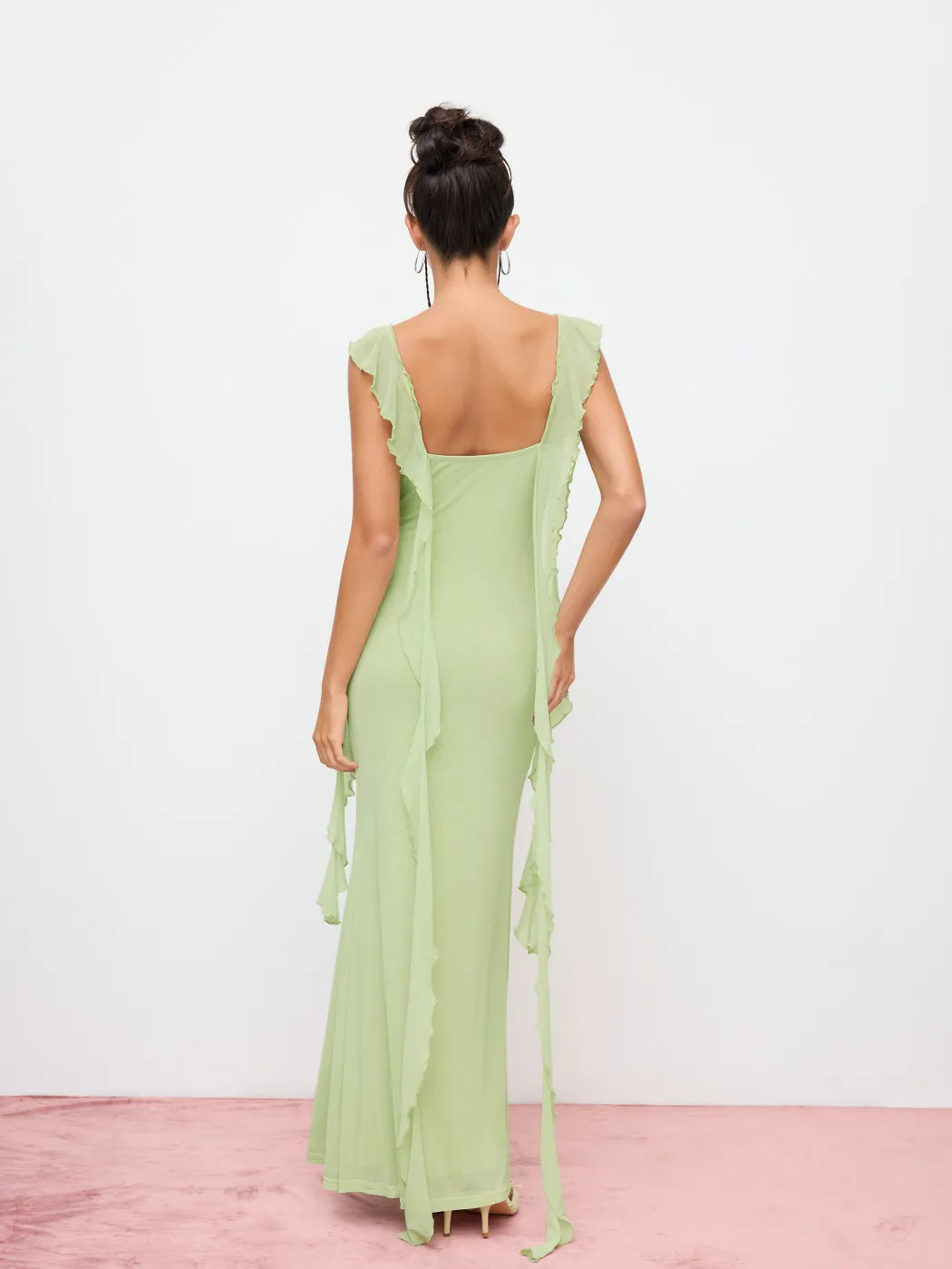 Aurora Ruffle Maxi Dress
