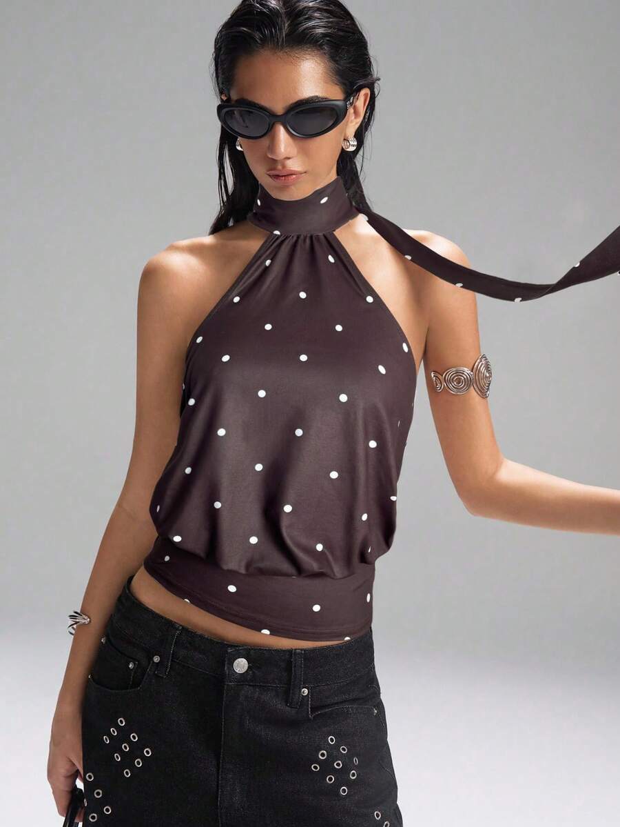 Virelle Halter Top