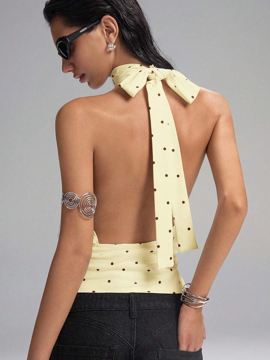 Virelle Halter Top