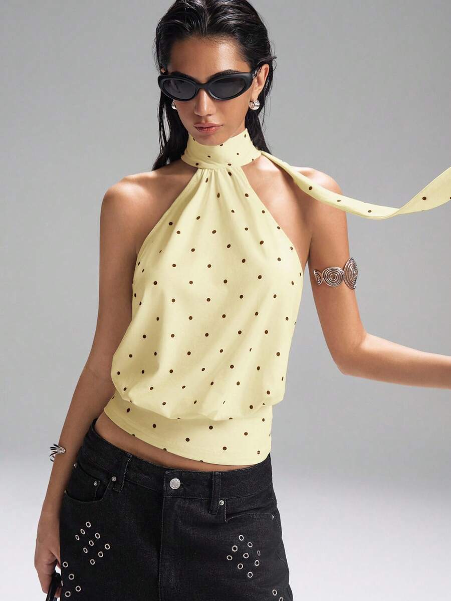 Virelle Halter Top
