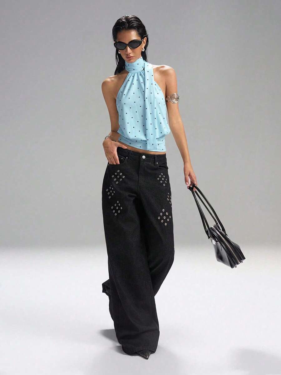 Virelle Halter Top